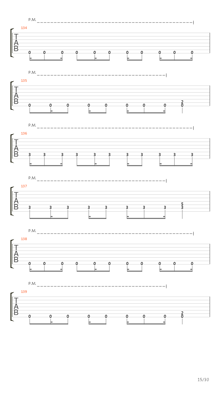 Passage Of Time吉他谱