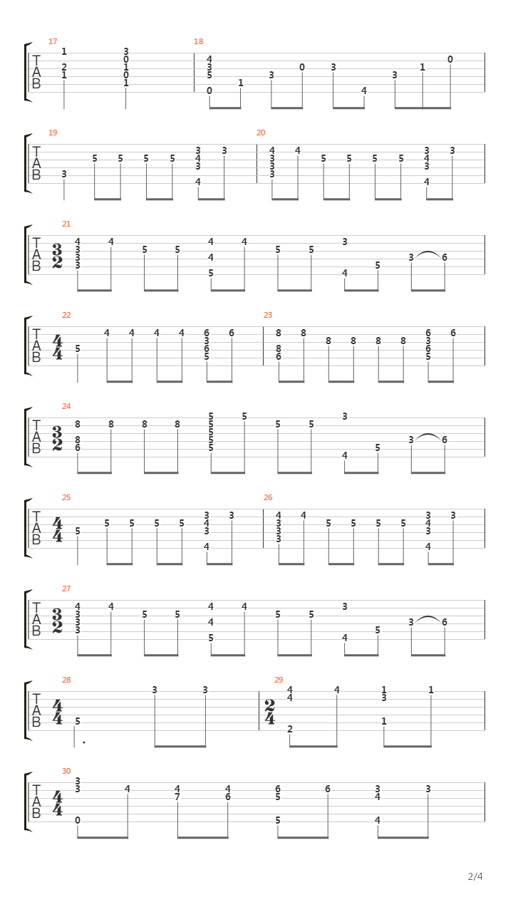 Lhymne A Lamour吉他谱