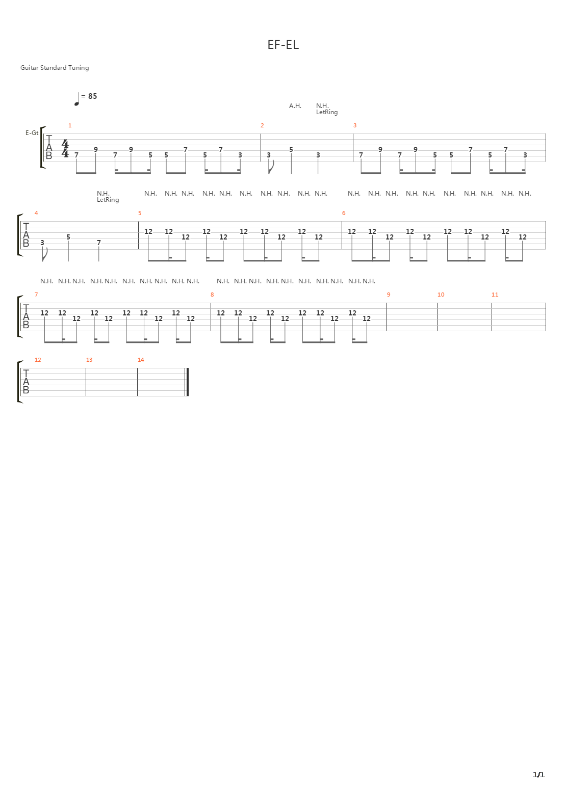 Beter Boodskap吉他谱