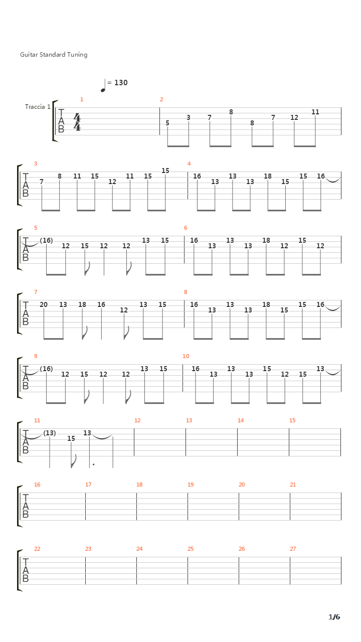 Another Race吉他谱