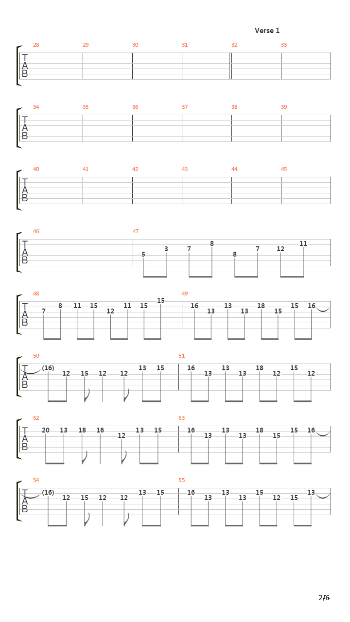 Another Race吉他谱