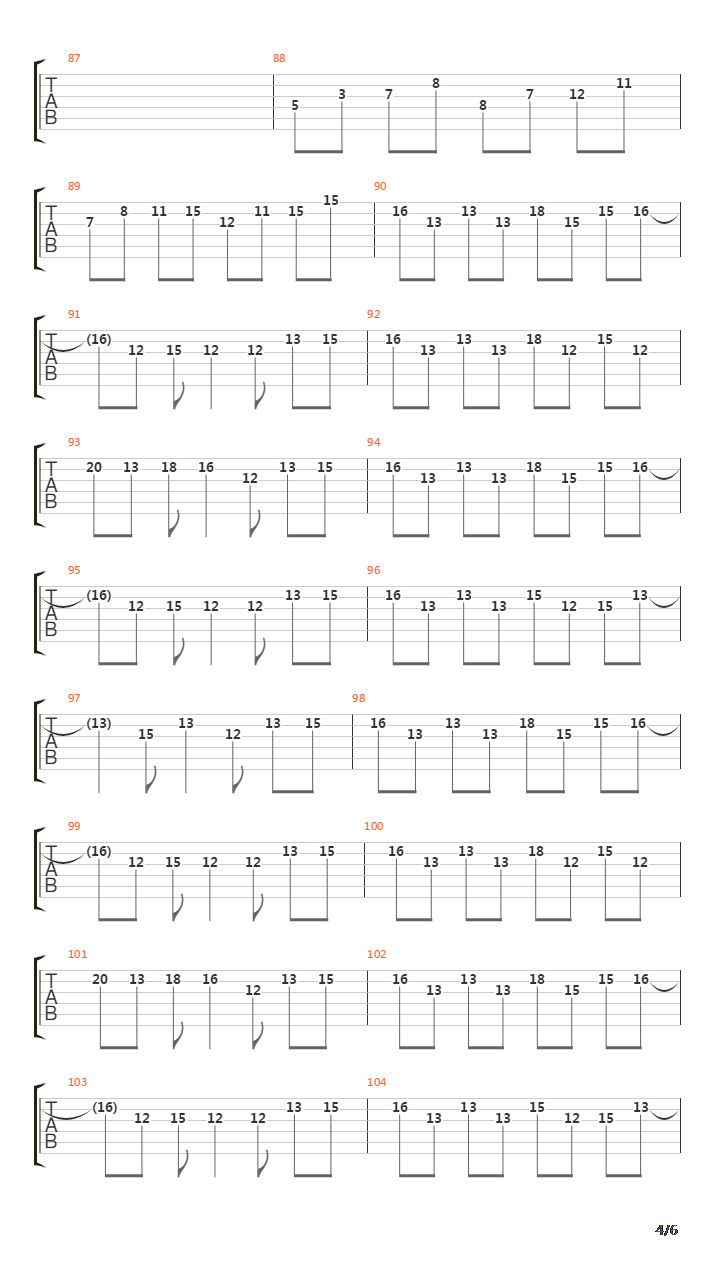 Another Race吉他谱