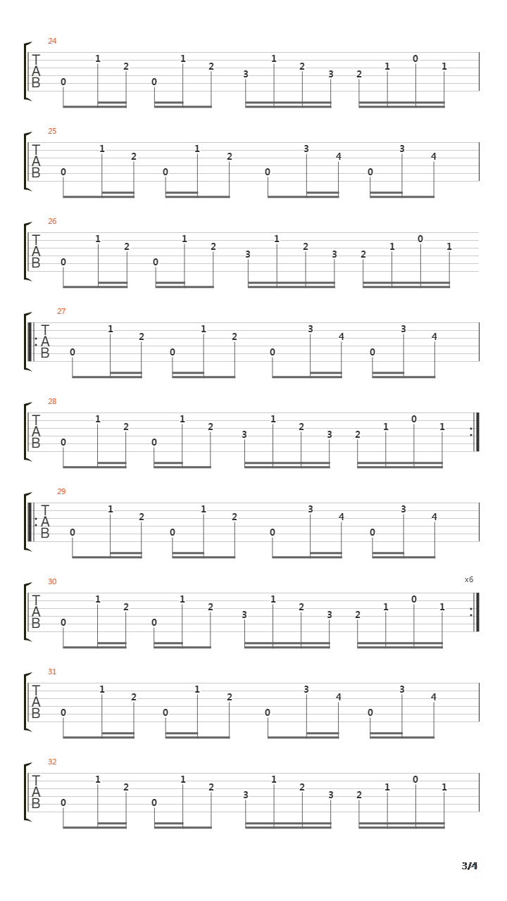 Ballad Of The Swords吉他谱