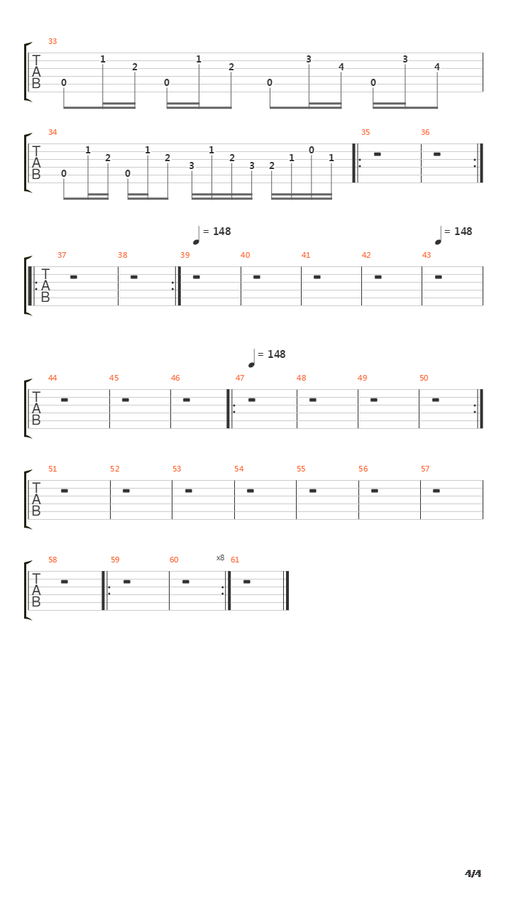Ballad Of The Swords吉他谱