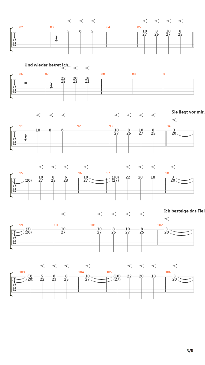 Das Fleischhaus 2012吉他谱