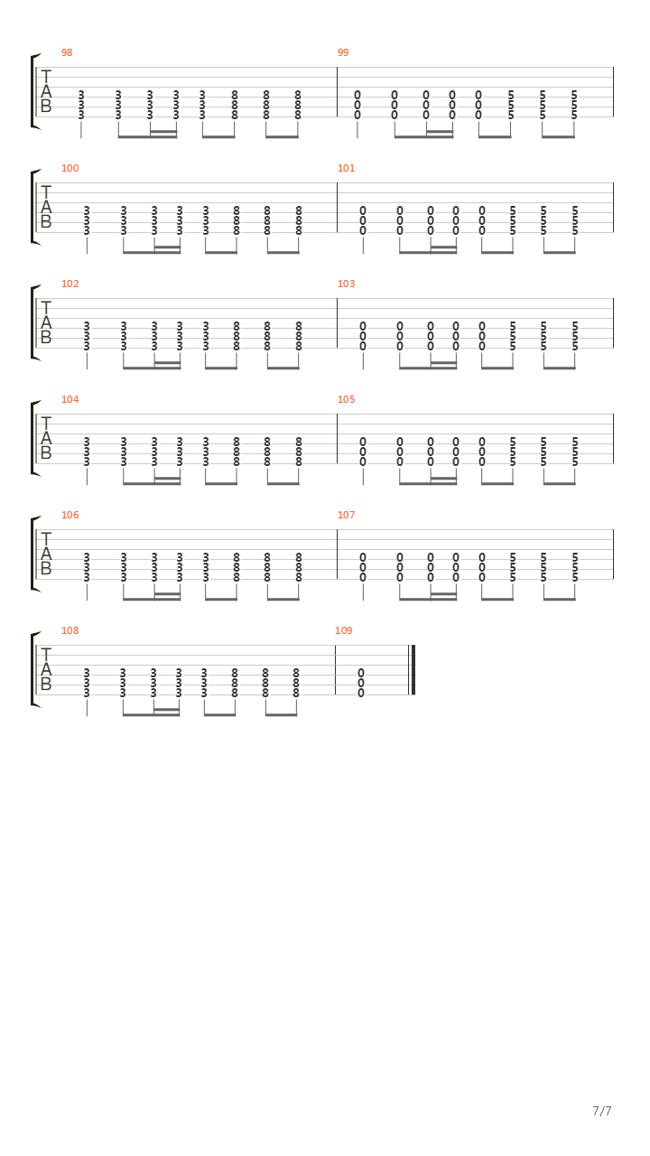 Elektrohexe吉他谱