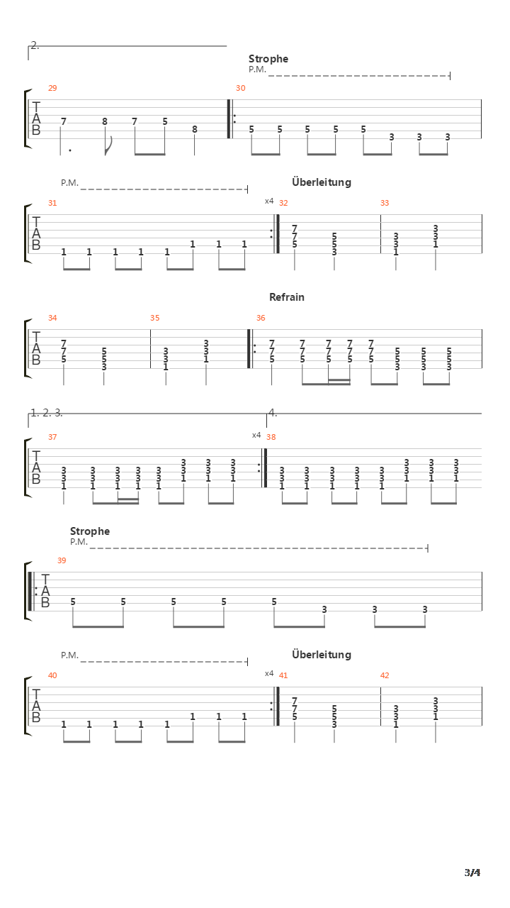 Elektrohexe吉他谱