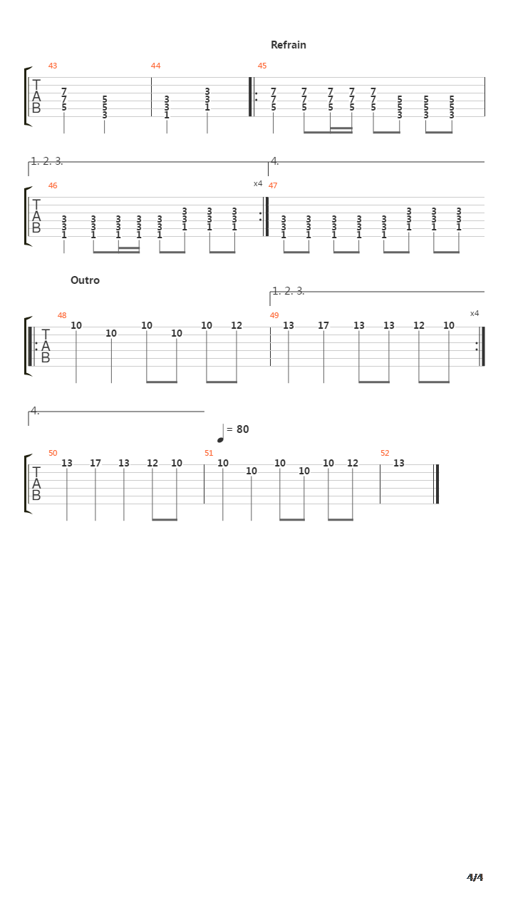 Elektrohexe吉他谱