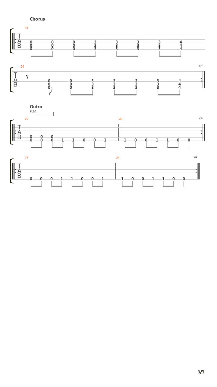 Redemption吉他谱