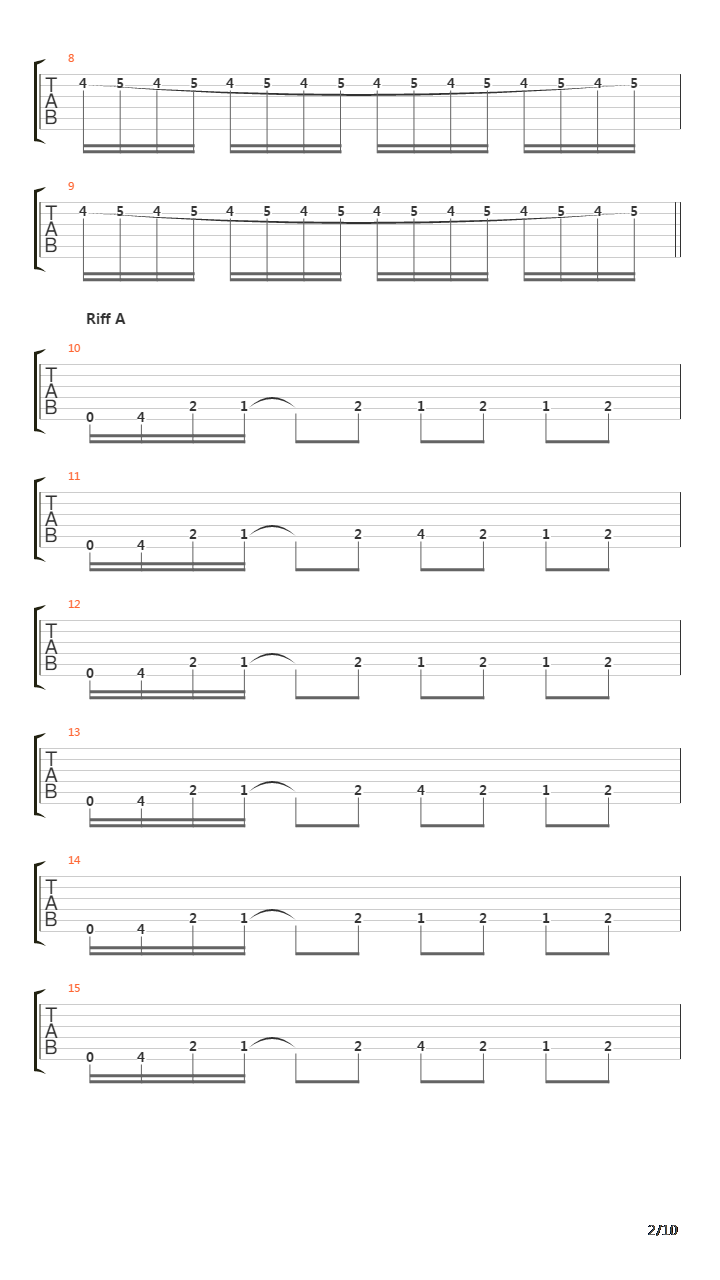 March Of The Spirits吉他谱