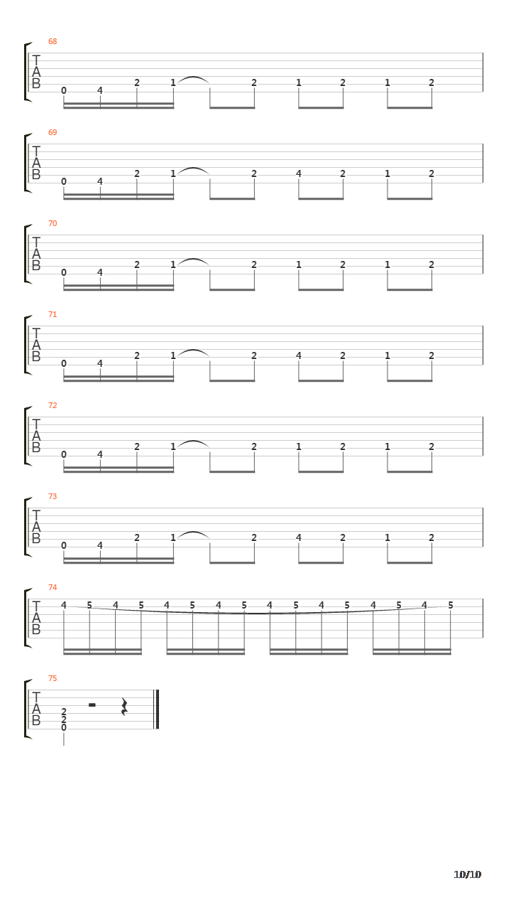 March Of The Spirits吉他谱