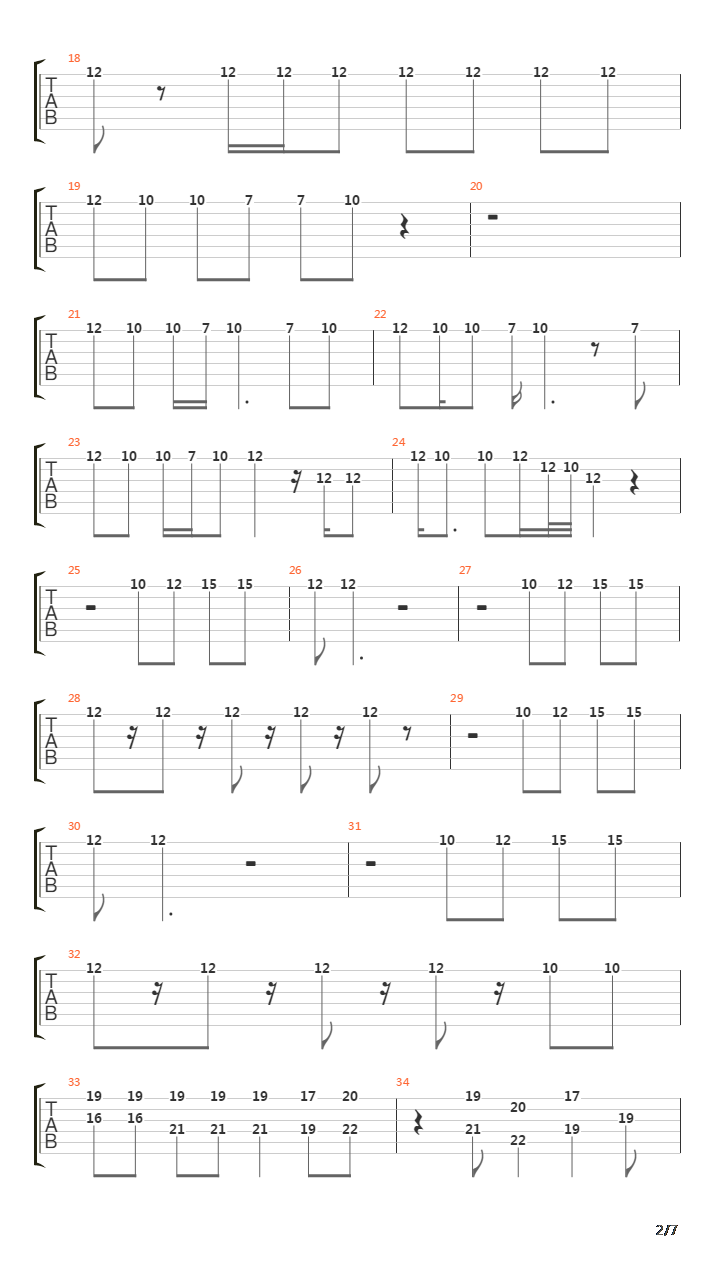 Last Train To London吉他谱