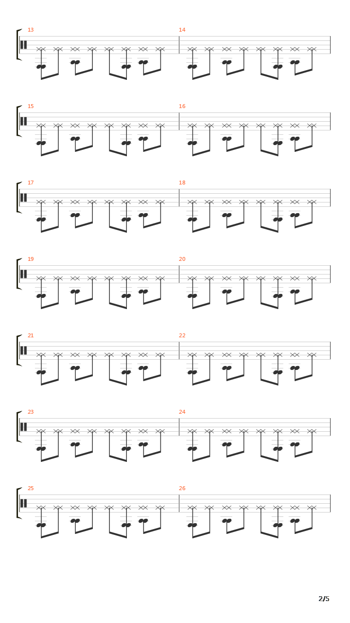 Ester吉他谱