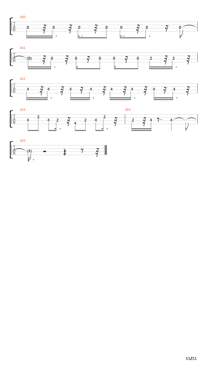 Angel吉他谱