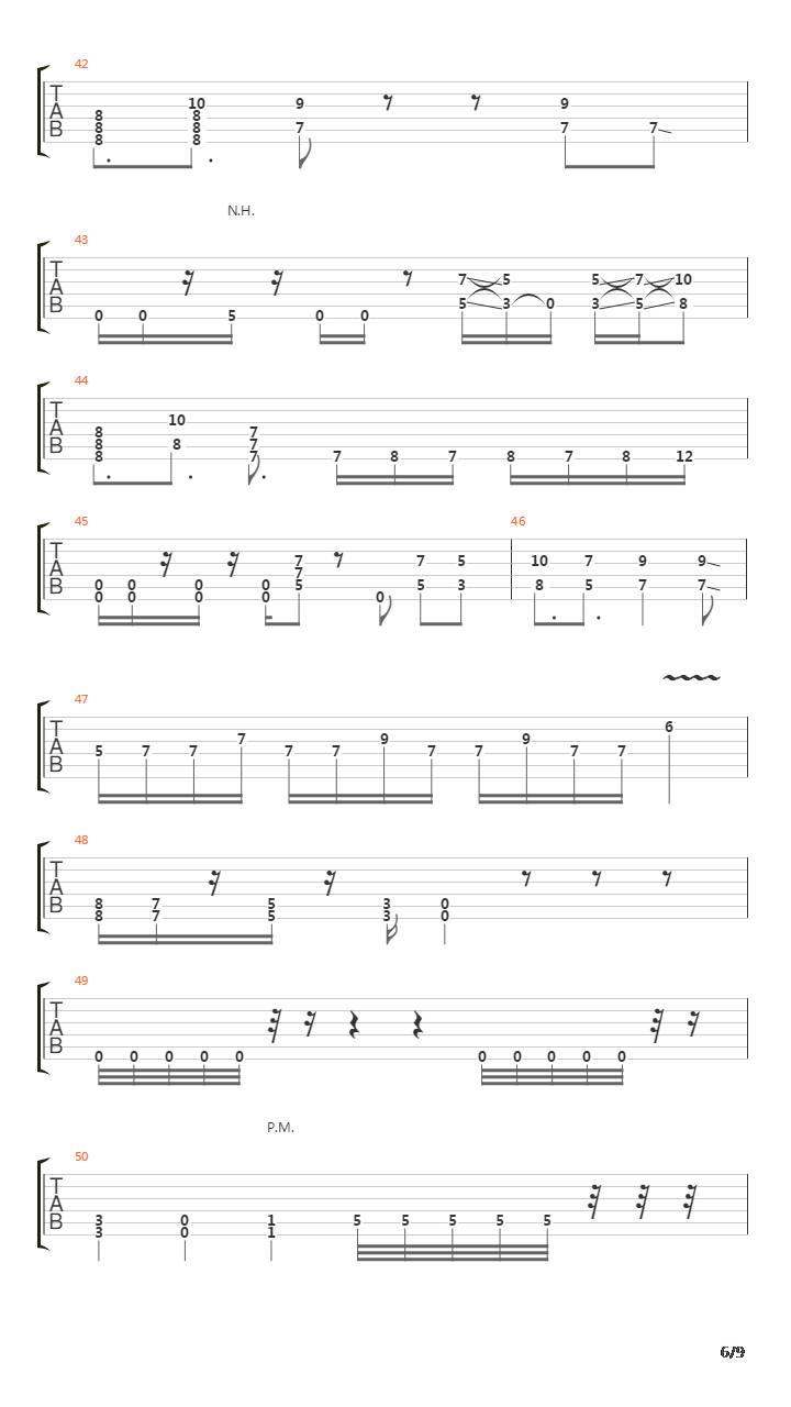 Itch吉他谱