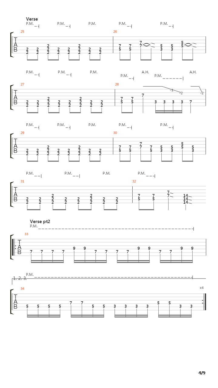 The Echo Song吉他谱