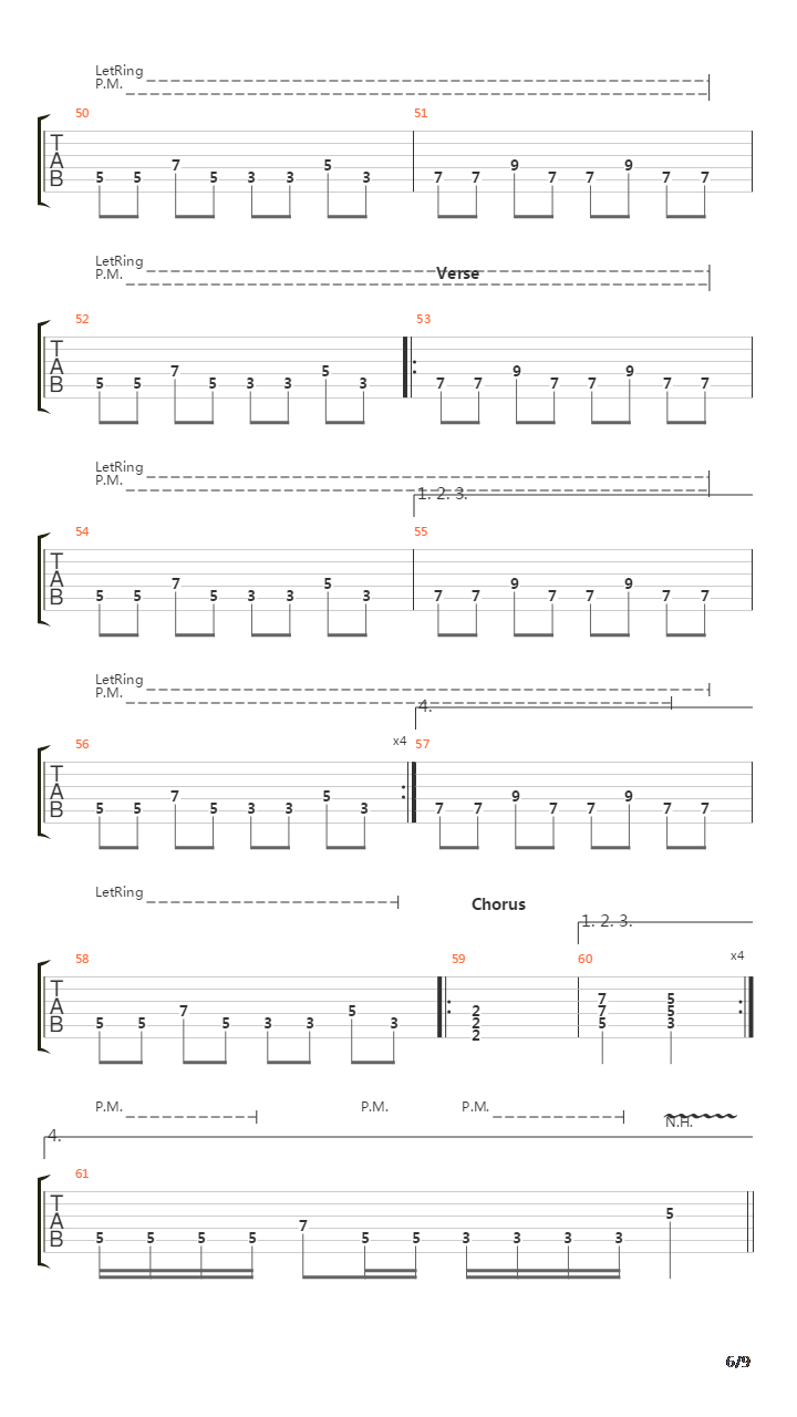 The Echo Song吉他谱
