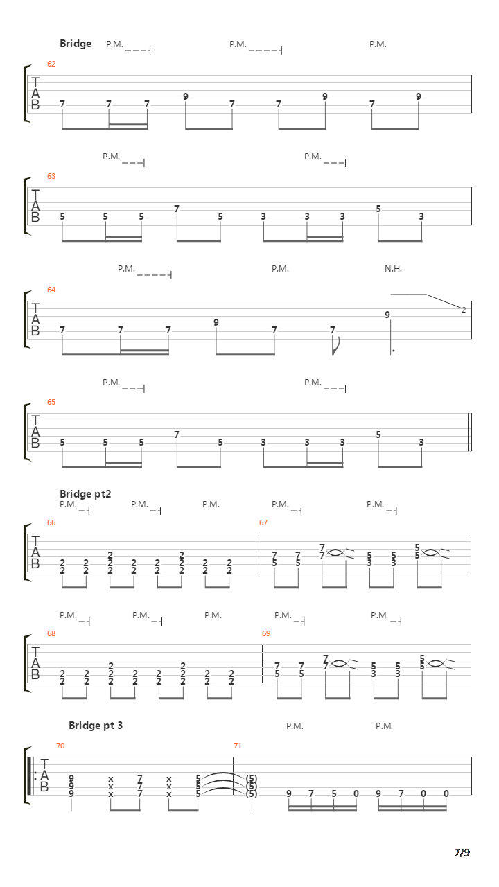 The Echo Song吉他谱