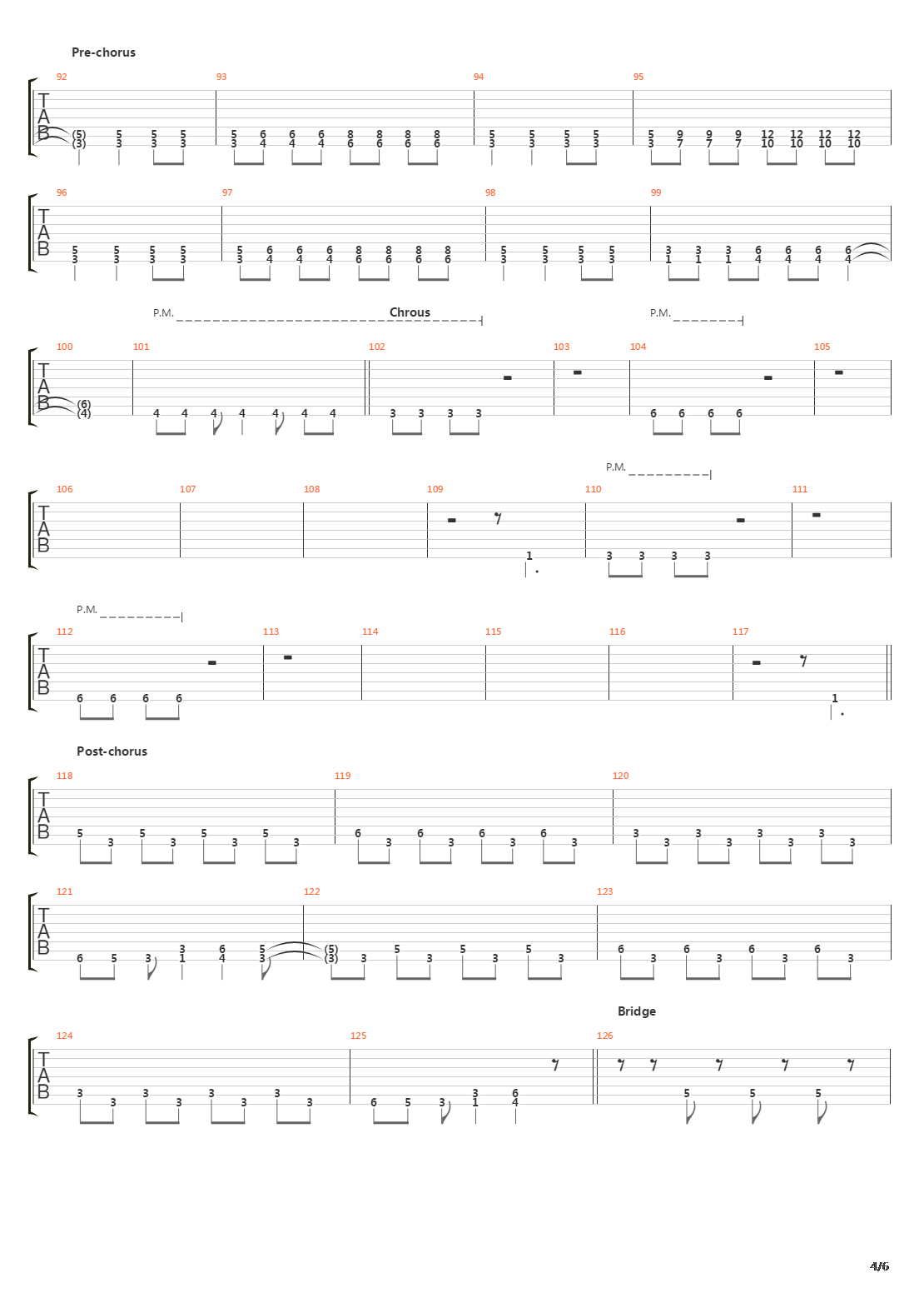 115吉他谱