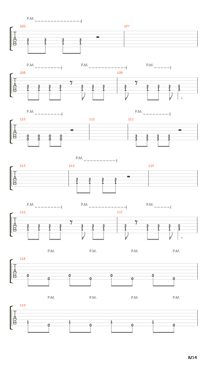 115吉他谱