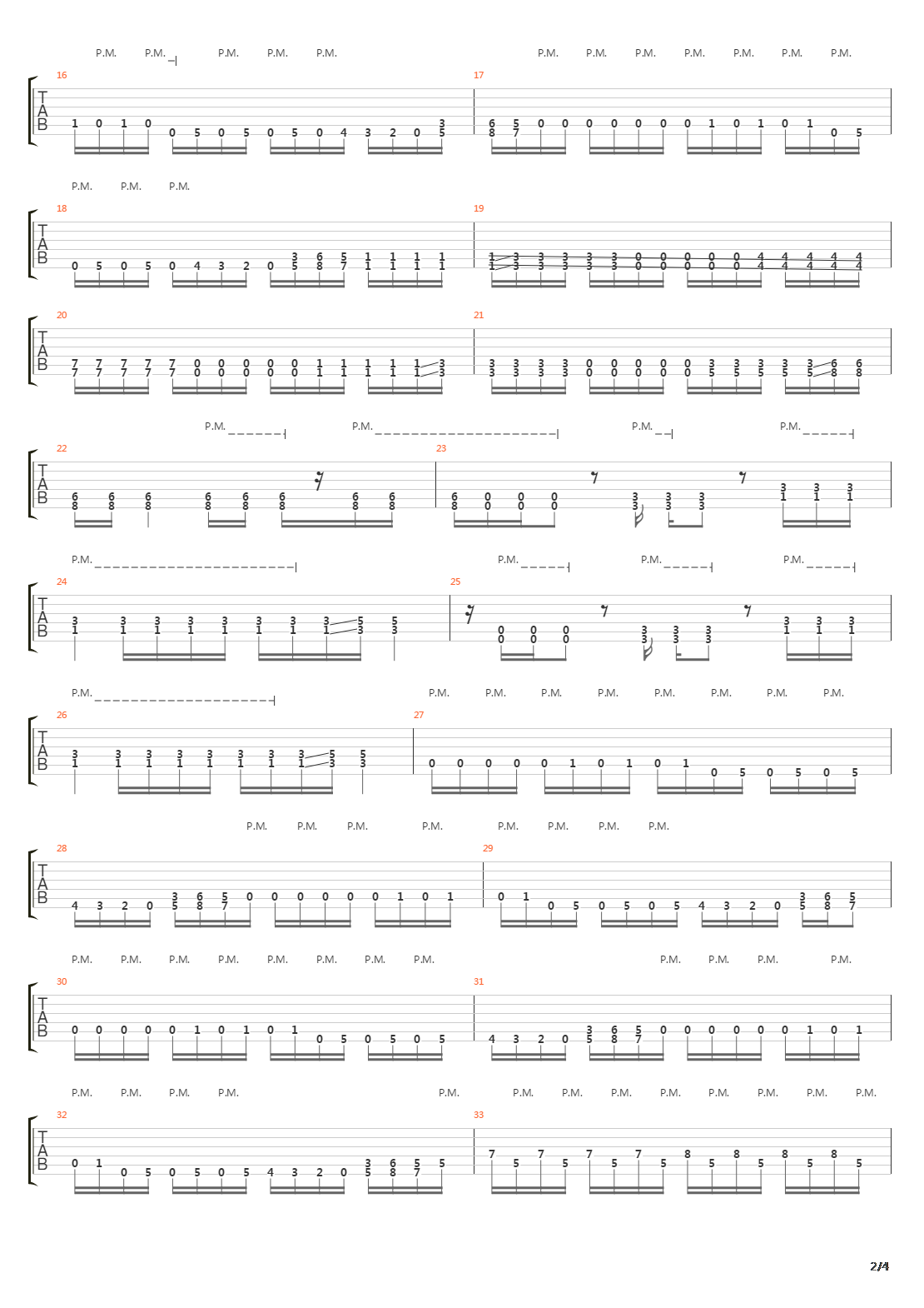 115吉他谱