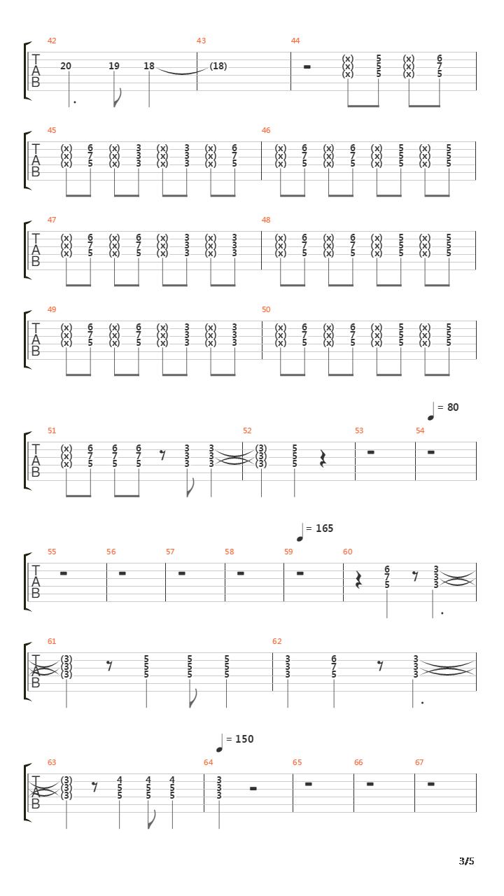 La Canzone Mononota吉他谱