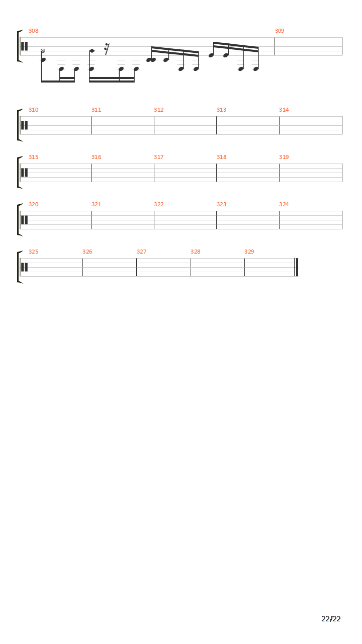 Array吉他谱