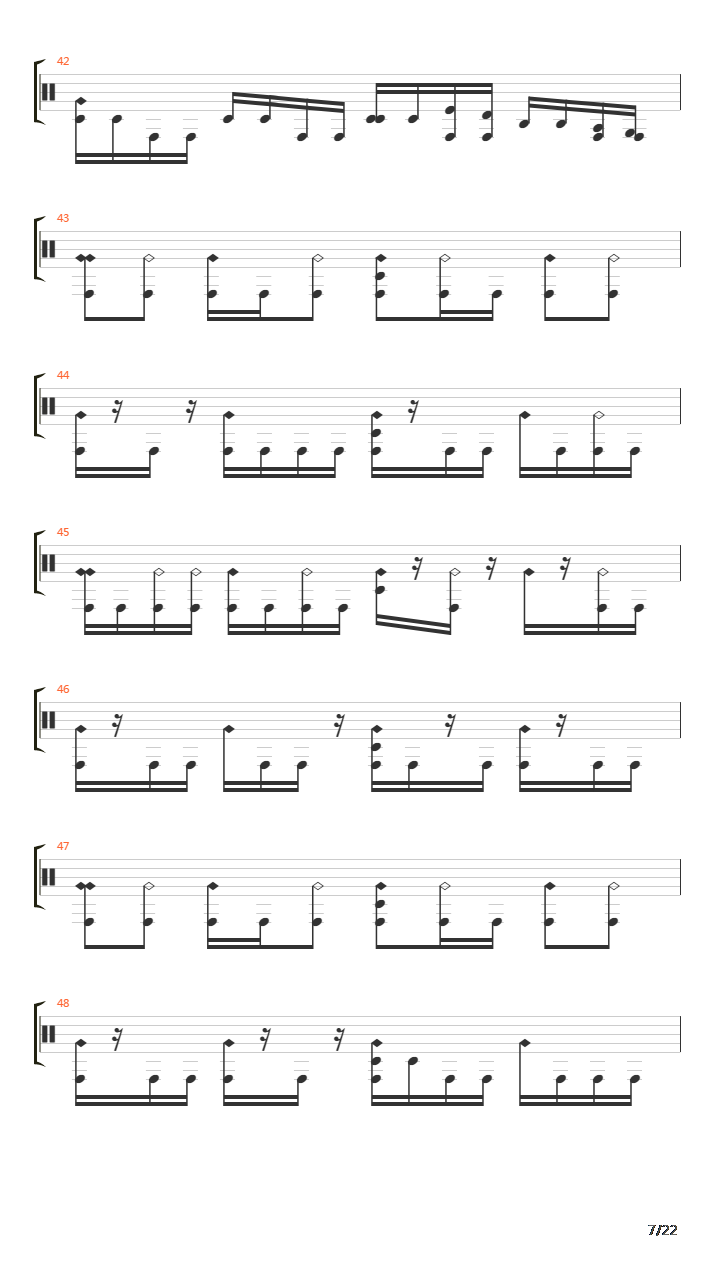 Array吉他谱