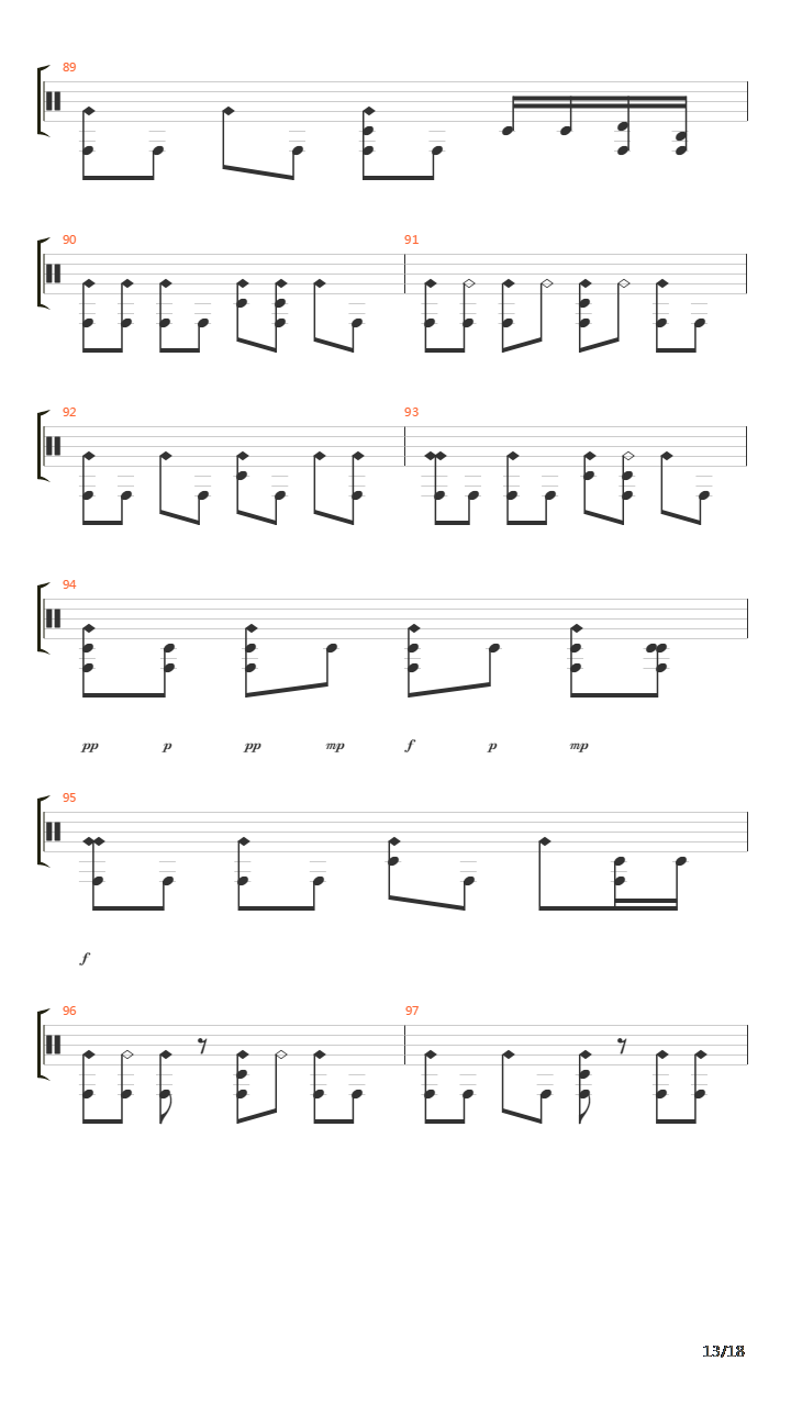 Array吉他谱