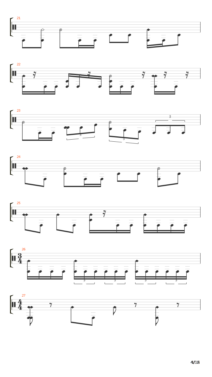 Array吉他谱