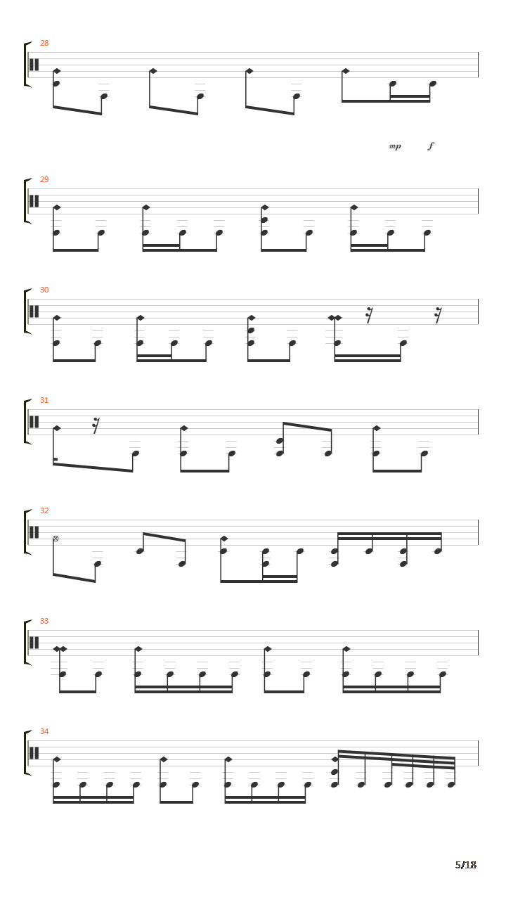 Array吉他谱