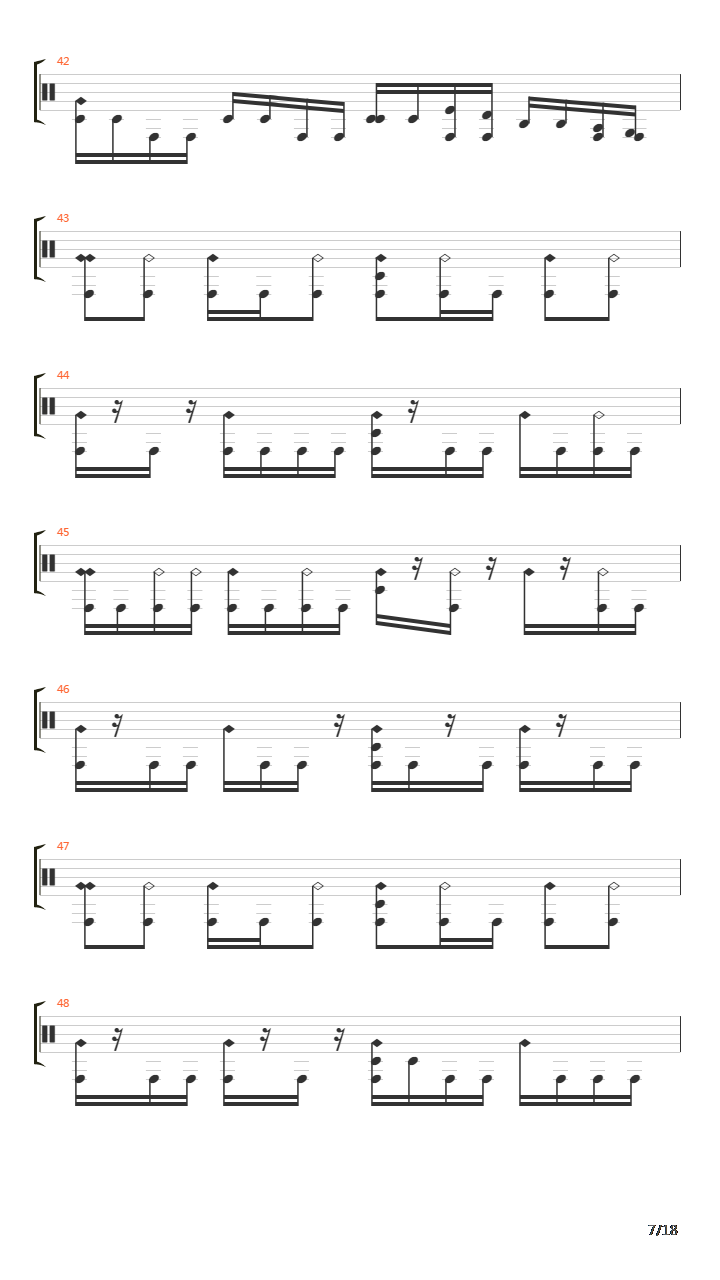 Array吉他谱