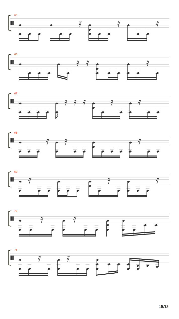 Array吉他谱