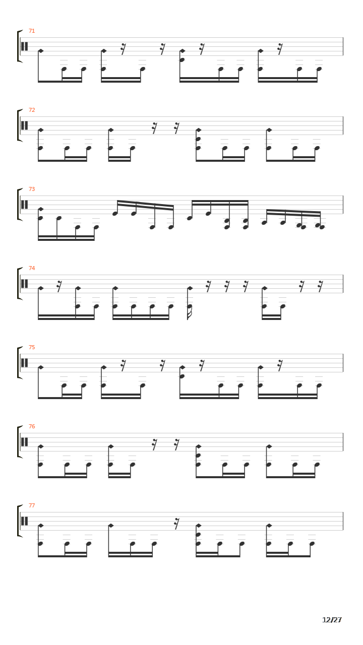 Caves吉他谱