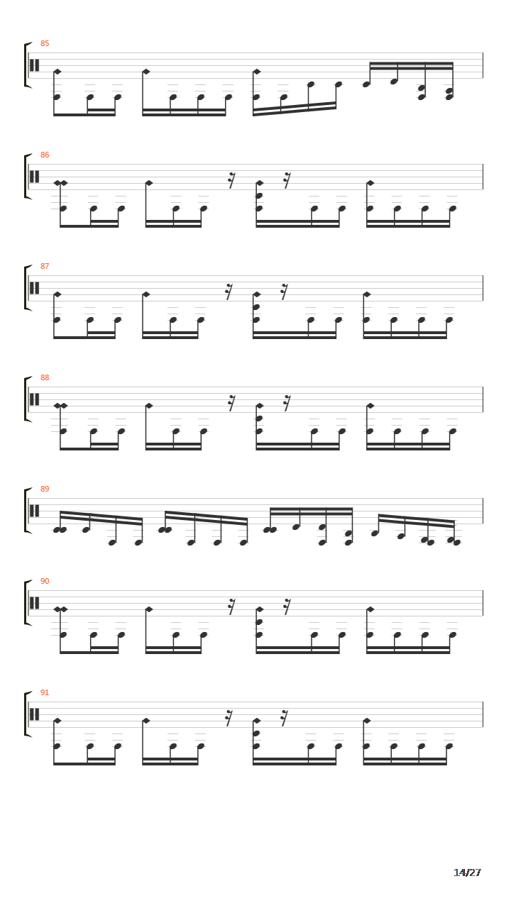 Caves吉他谱