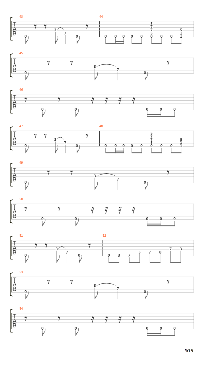 Odeon吉他谱