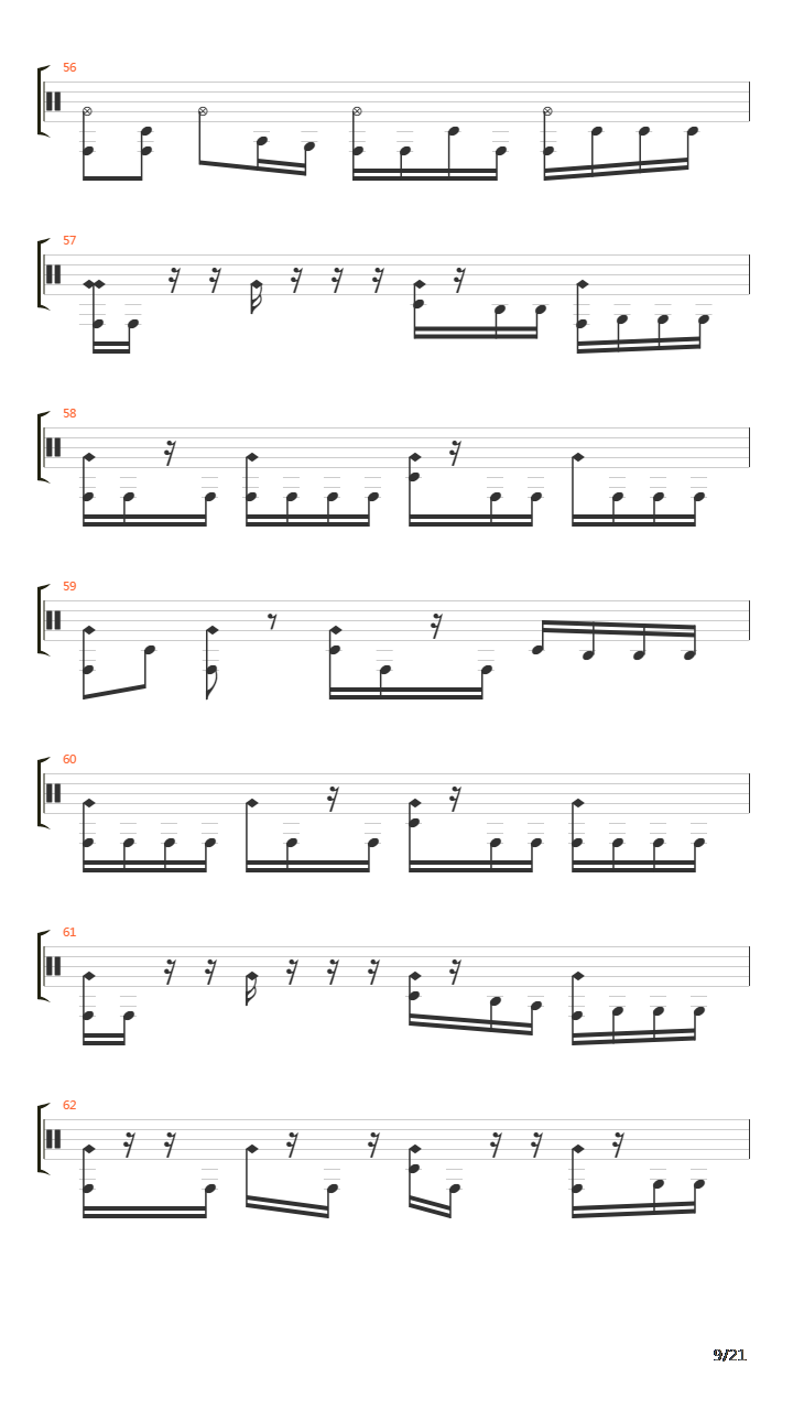 Return To Sender吉他谱