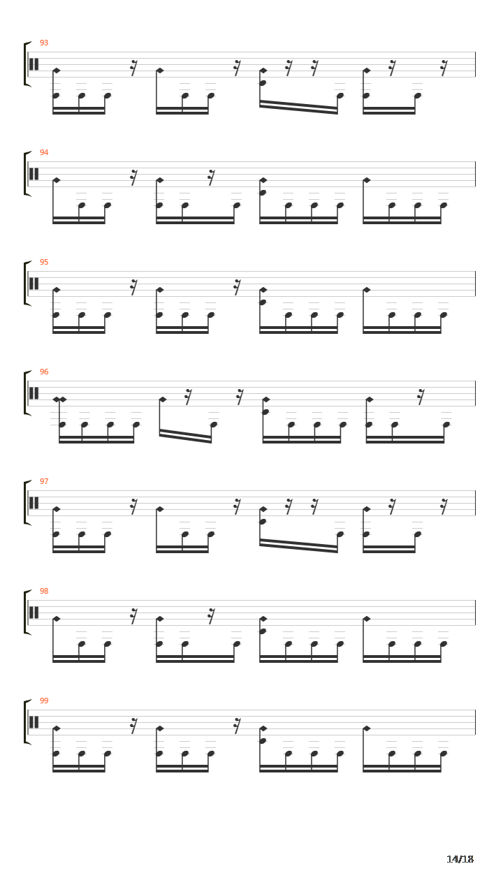 Specter吉他谱
