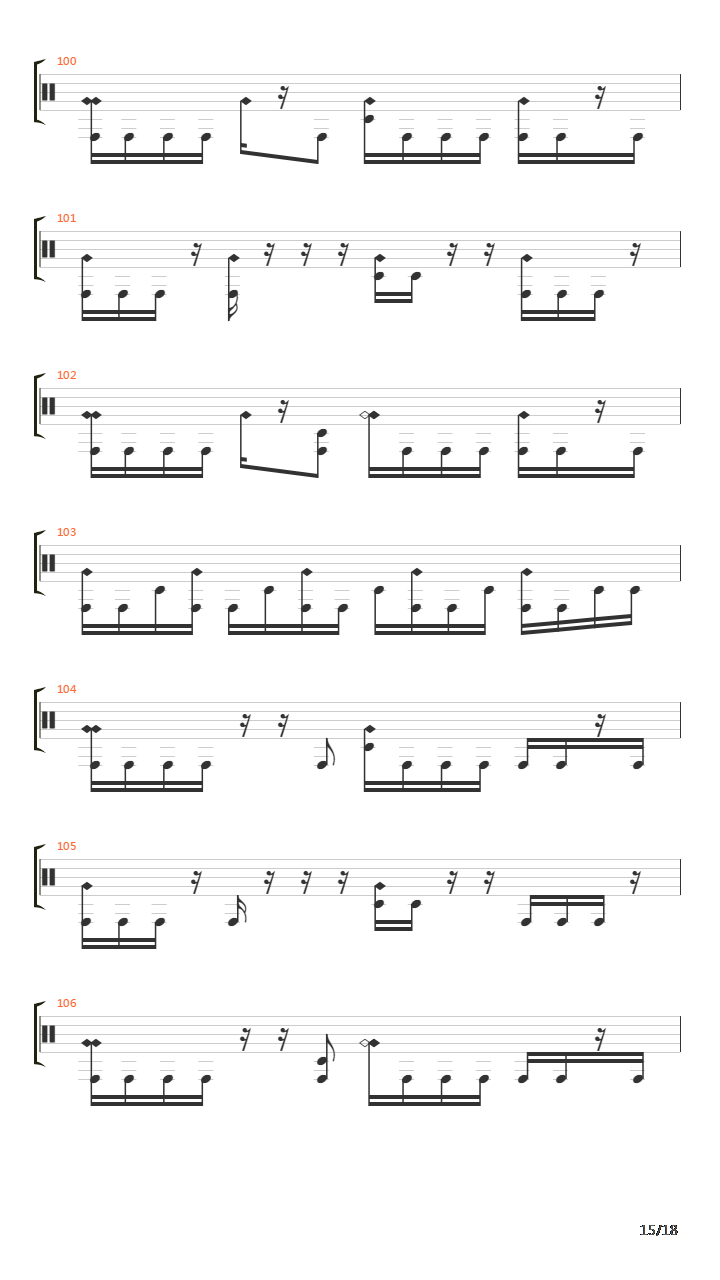 Specter吉他谱