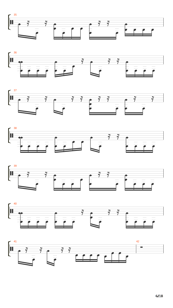 Specter吉他谱