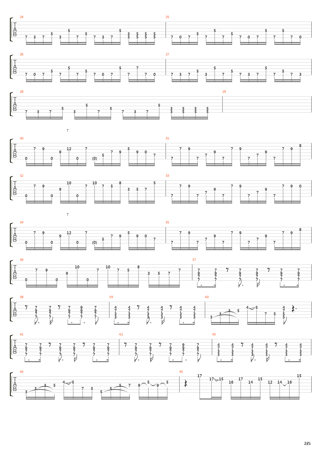 Square And Compass吉他谱