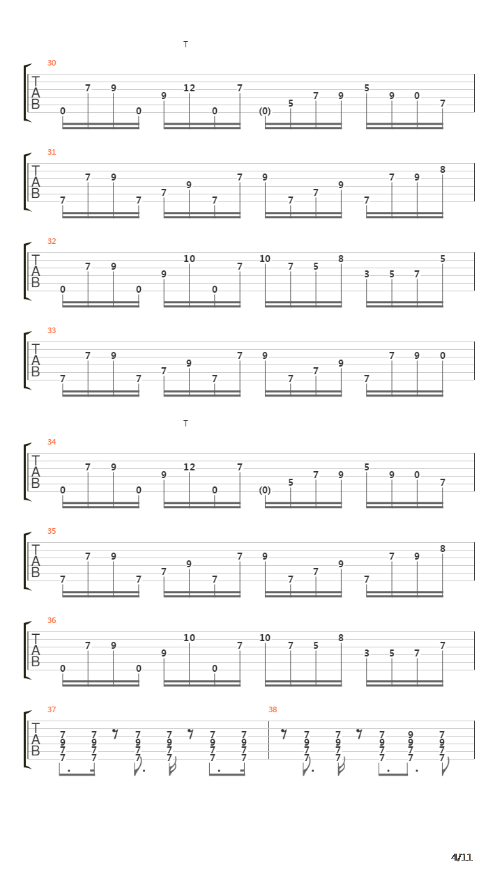 Square And Compass吉他谱