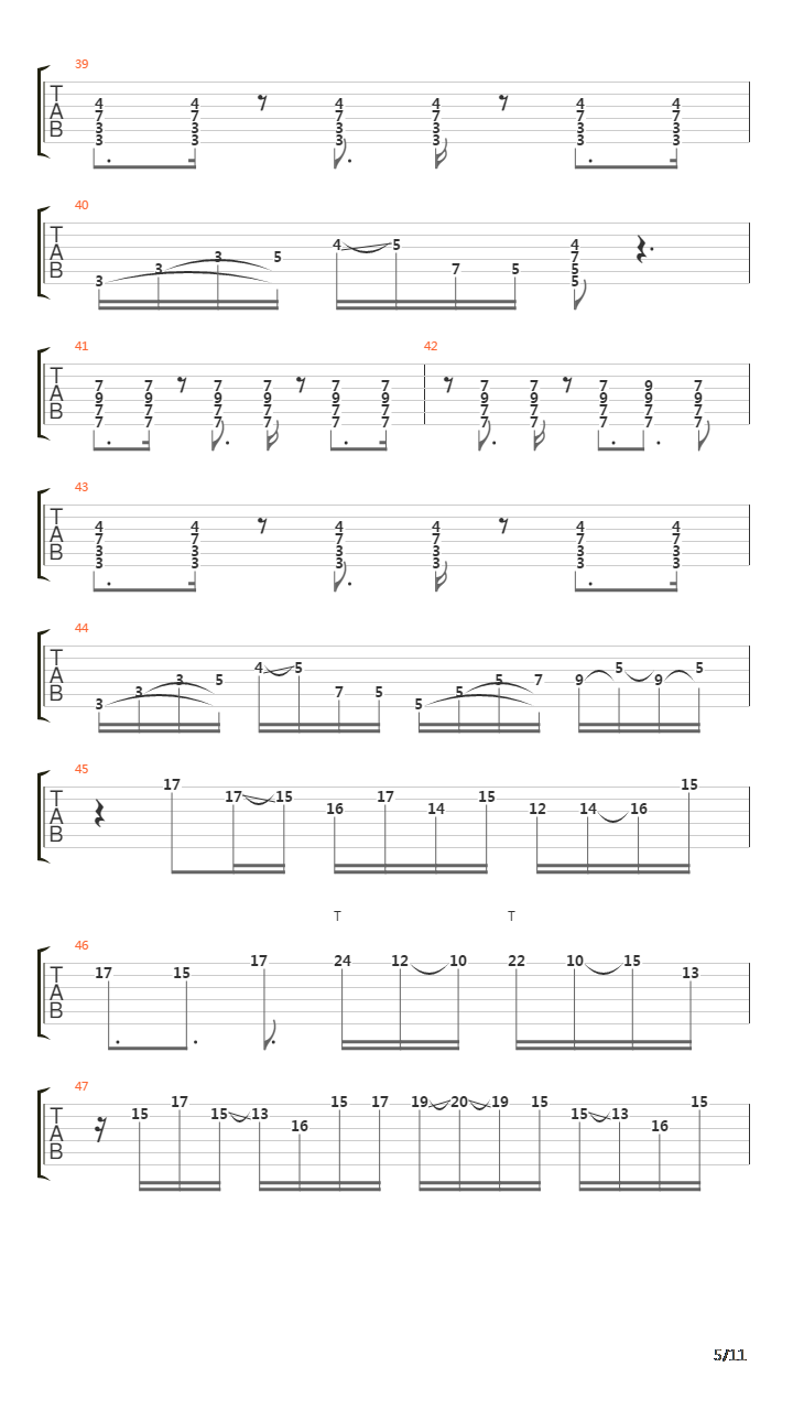 Square And Compass吉他谱