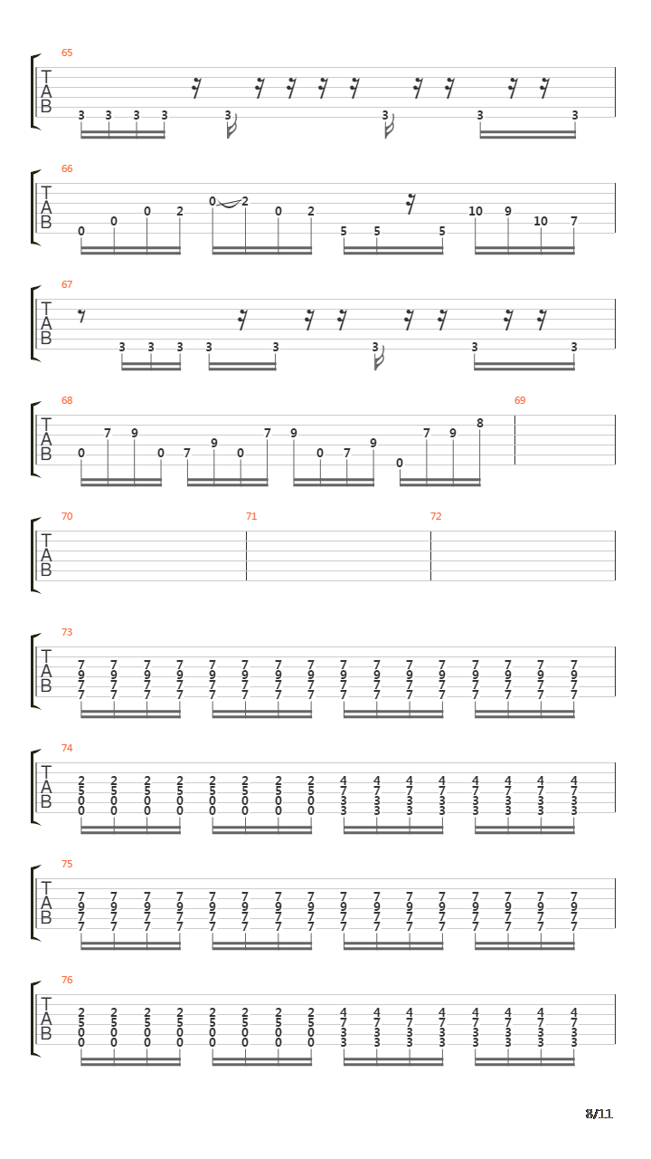 Square And Compass吉他谱