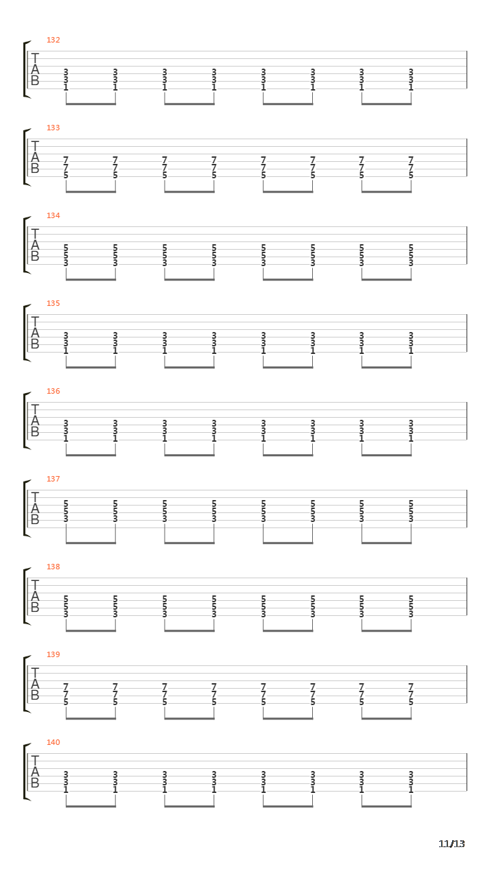 Stereoman吉他谱