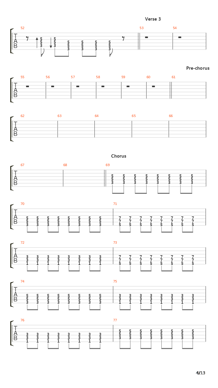 Stereoman吉他谱