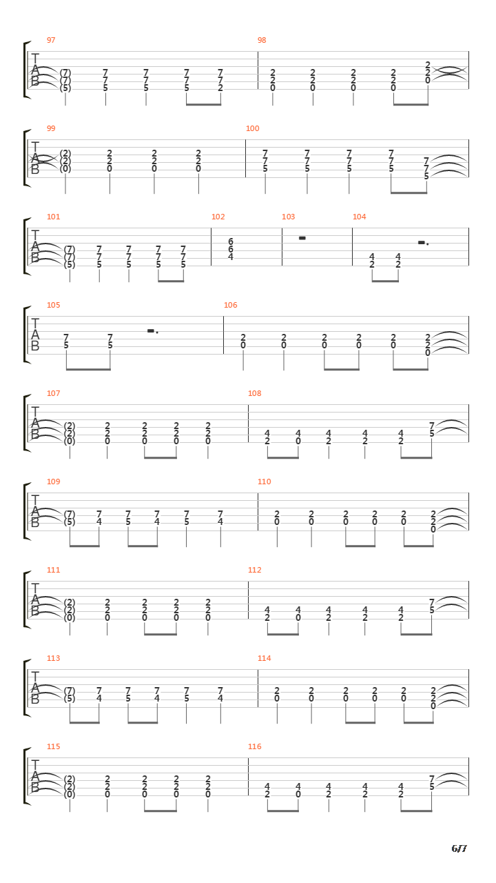 Parallel Worlds吉他谱