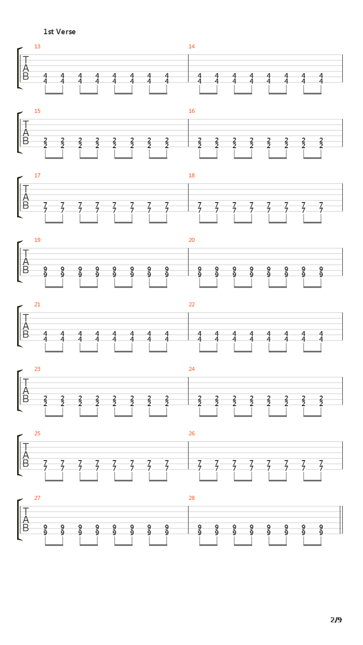 Parallel Worlds吉他谱