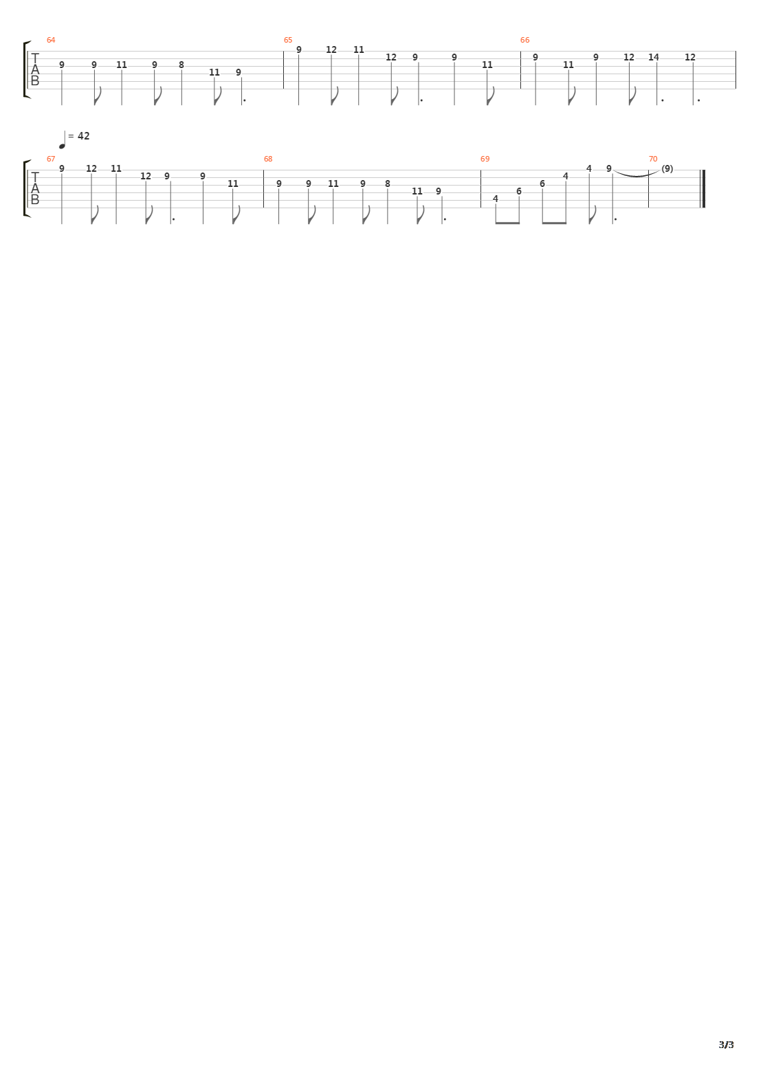 Disillusons Reel吉他谱