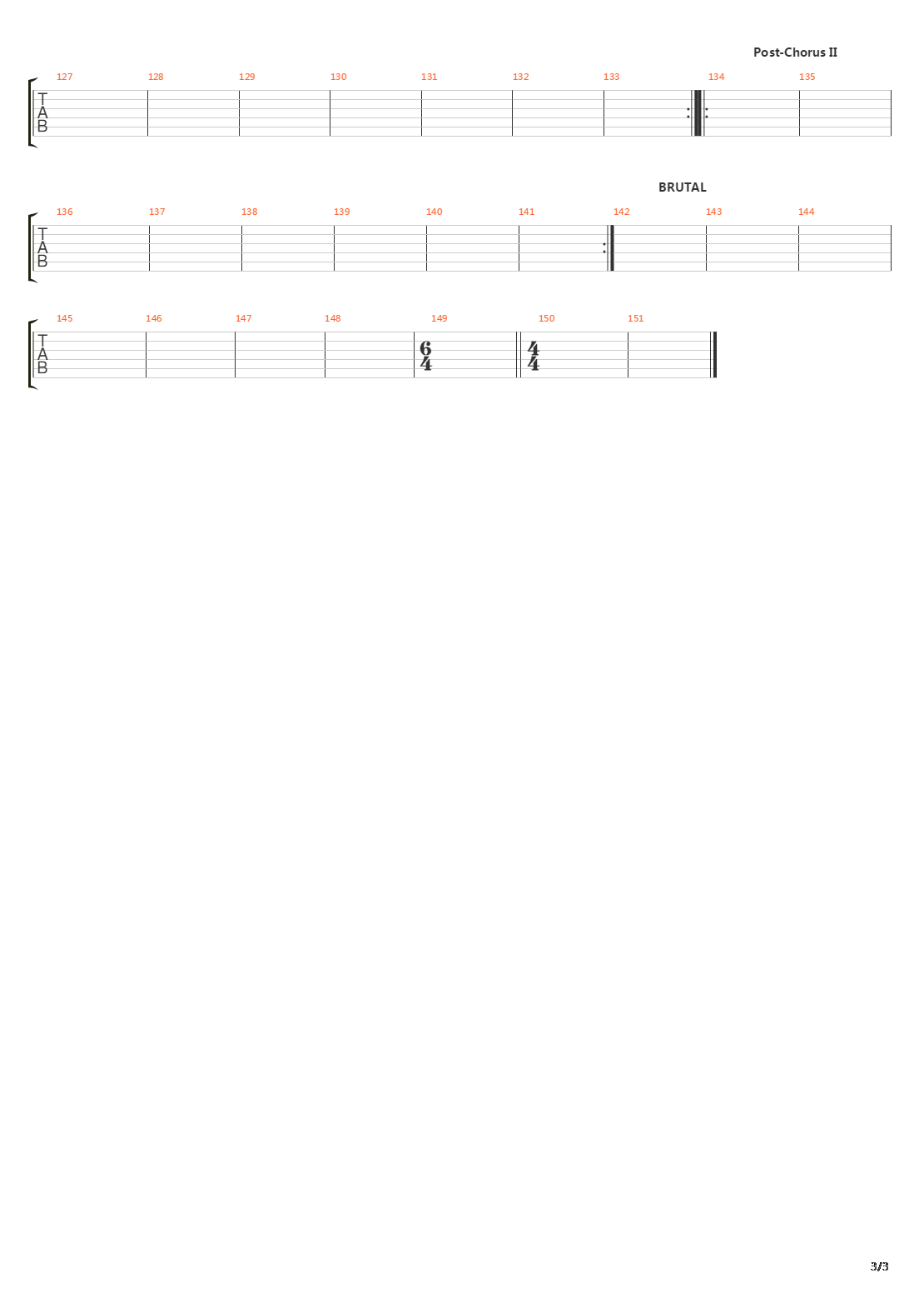 The Loser吉他谱